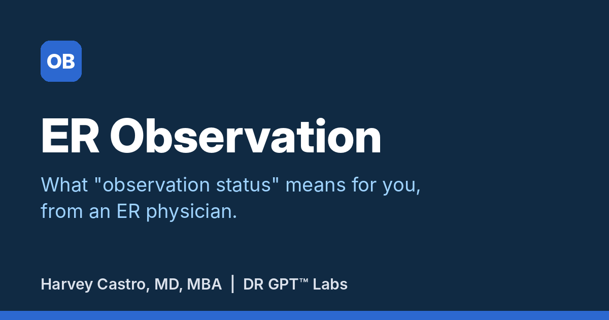 Share image for ER Observation